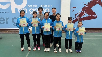賀！桌球隊參加2024虎科盃全國桌球錦標賽榮獲女生組第五名圖片