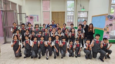 賀本校合唱團參加新北市學生音樂比賽同聲合唱榮獲優等圖片